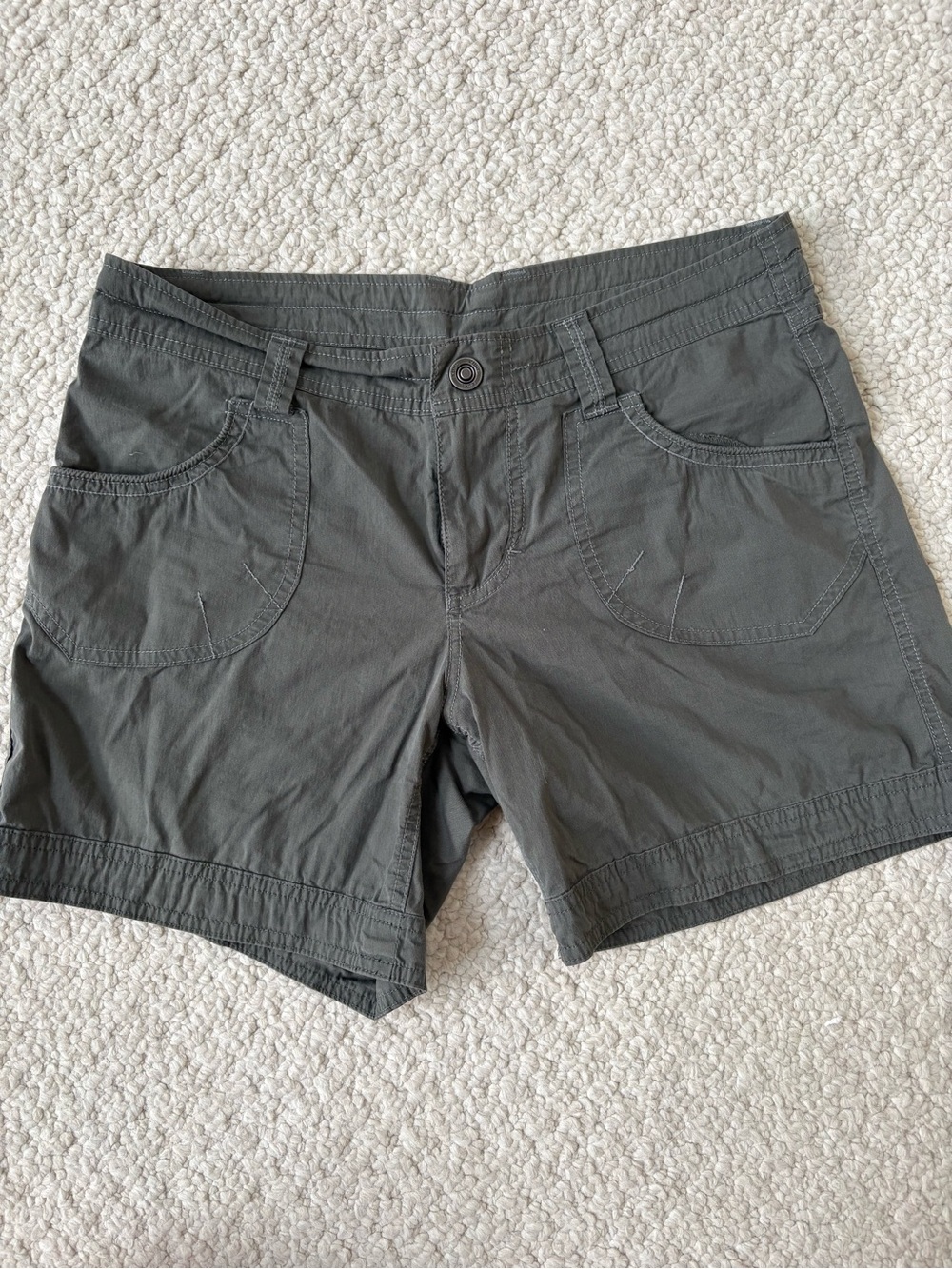 KÜHL Women’s Hiking/Utility Shorts – Gray – Size 6